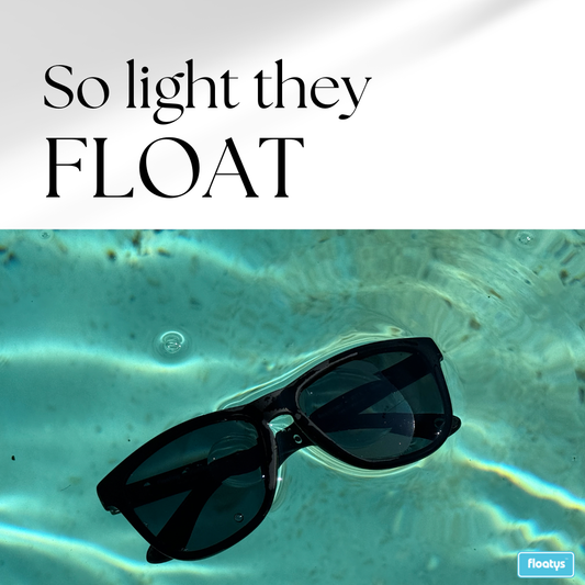 Eddys Floating Rubberized Sunglasses