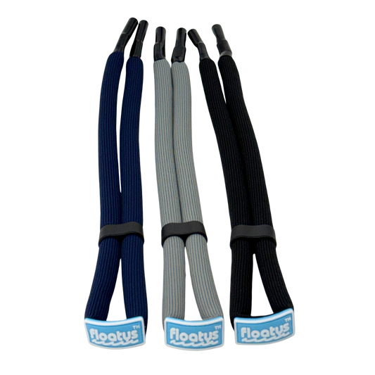 Floating Sunglasses Strap with Silicone Connectors - 3 Pack