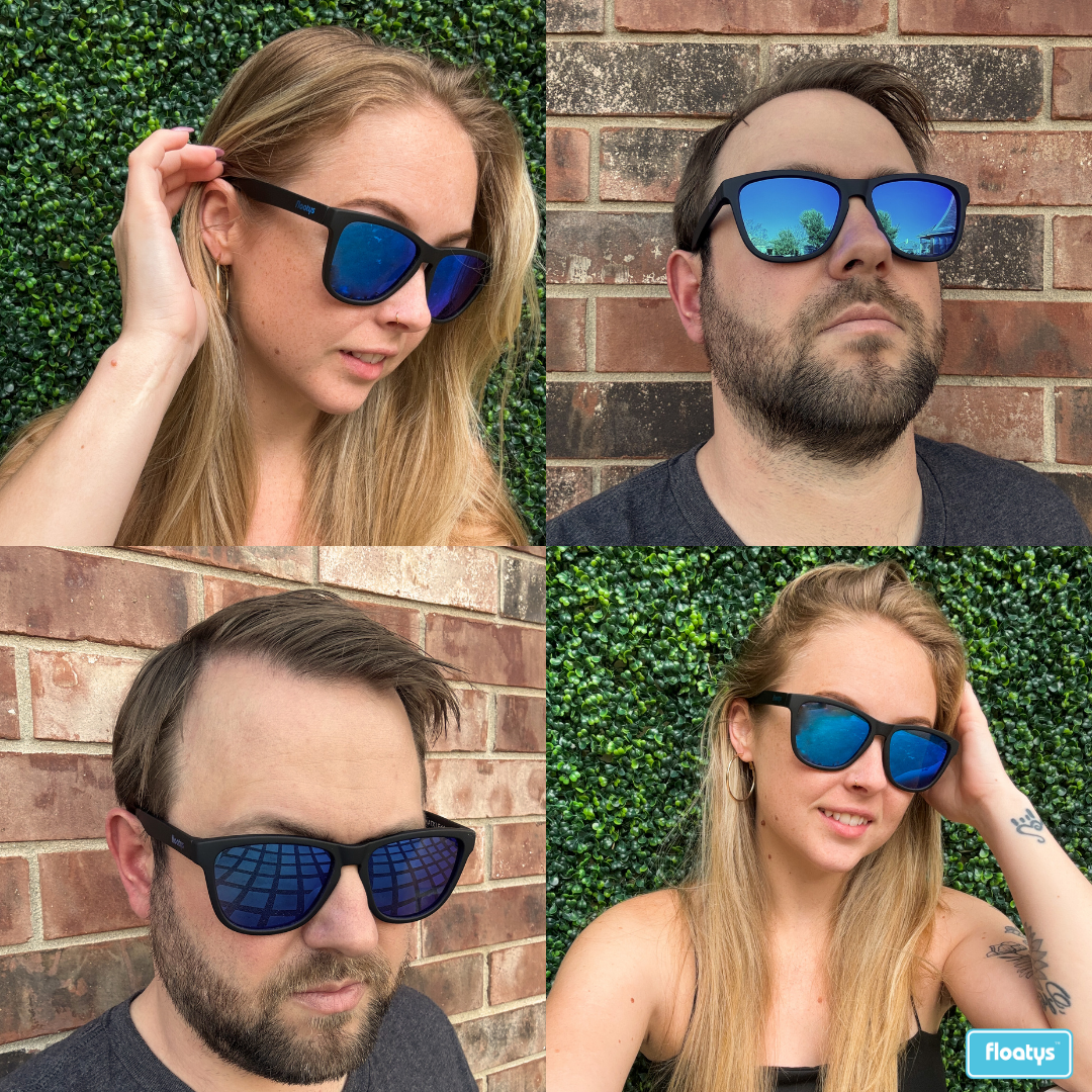 Eddys Floating Rubberized Sunglasses