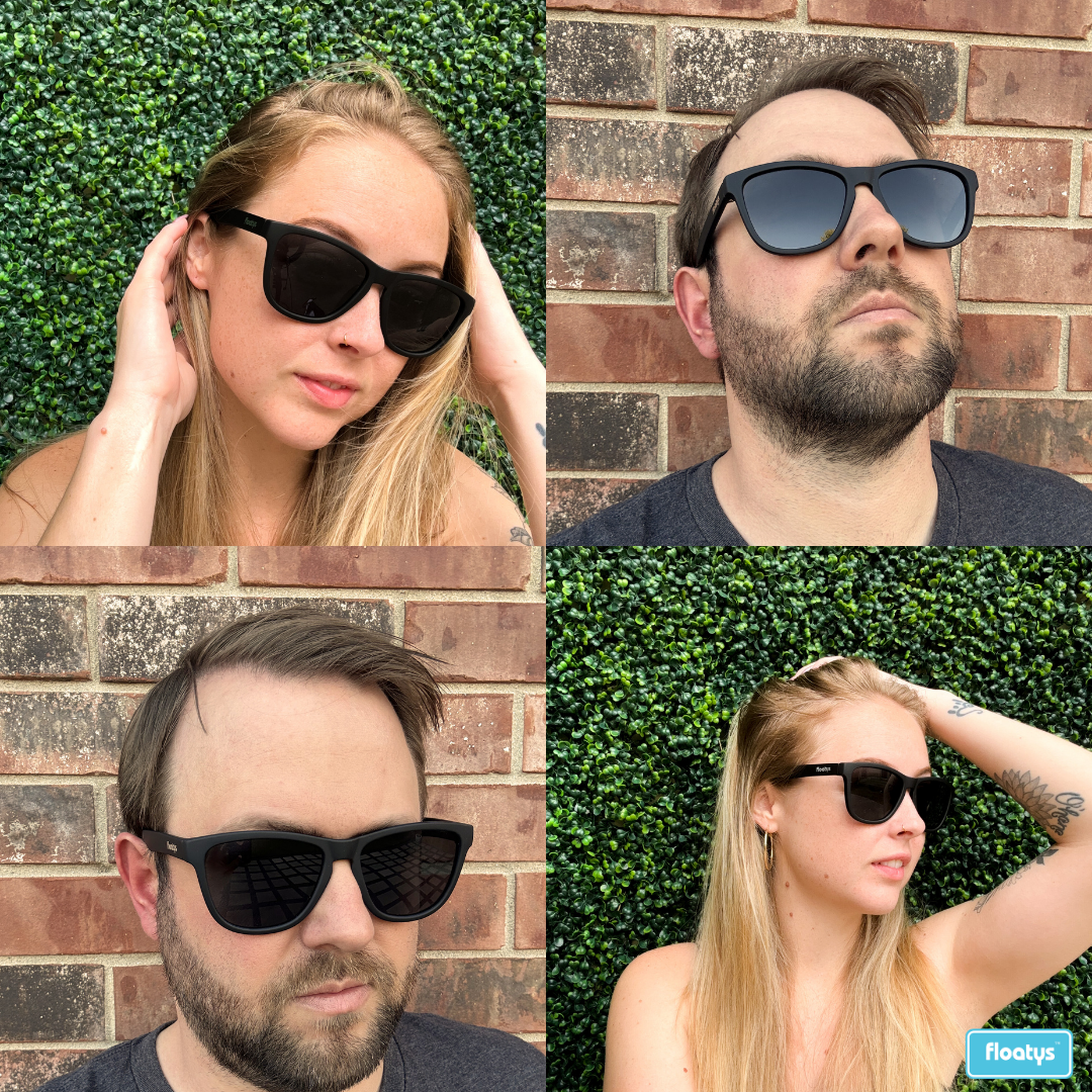 Eddys Floating Rubberized Sunglasses