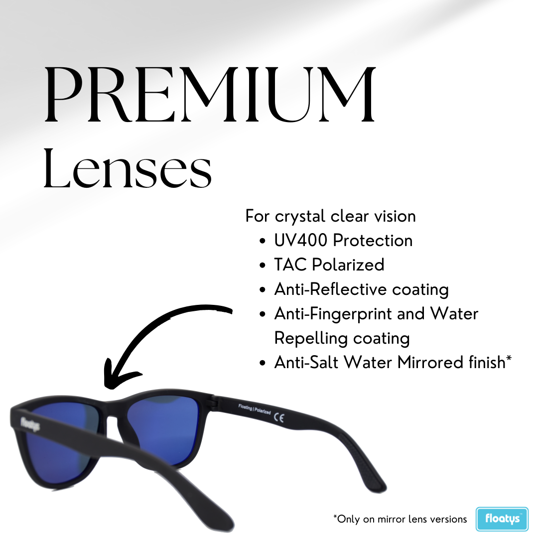 Eddys Floating Rubberized Sunglasses