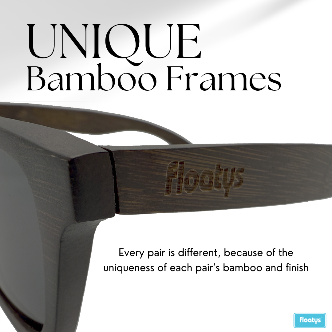 Driftwoods Floating Bamboo Sunglasses (Small and Large sizes)