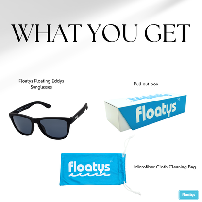 Eddys Floating Rubberized Sunglasses