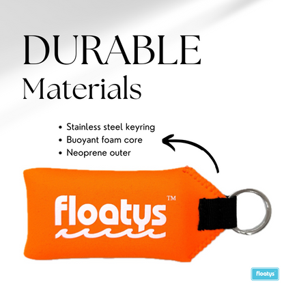 Extra Large Floating Neoprene Keychain - 2 Pack