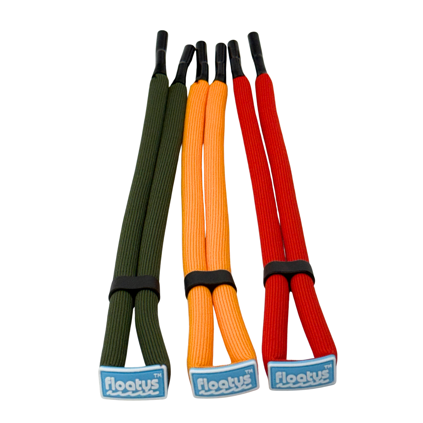 Floating Sunglasses Strap with Silicone Connectors - 3 Pack