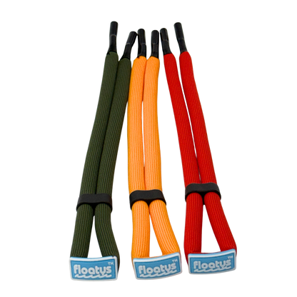 Floating Sunglasses Strap with Silicone Connectors - 3 Pack