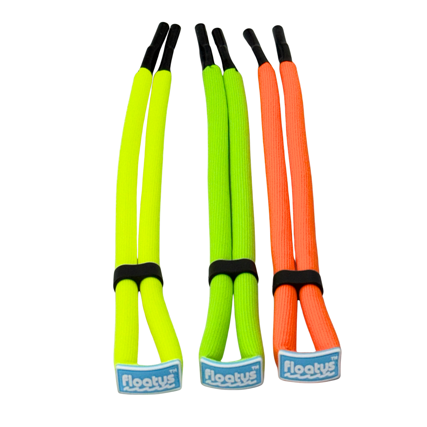 Floating Sunglasses Strap with Silicone Connectors - 3 Pack
